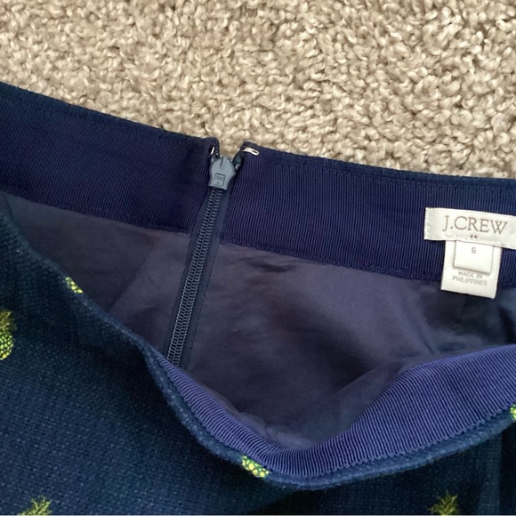 \J. Crew Factory\ Printed Basketweave Mini Skirt - Picture 12 of 14